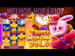 melhor horário fortune rabbit